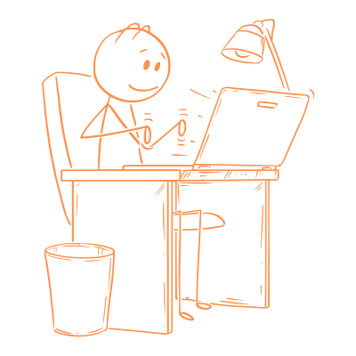Laptop icon representing freelance gigs
